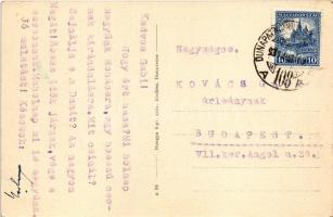 1931 Dunavecse, strand részlet. Hangya szövetkezet kiadása (EK)