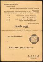 1941 Felvidéki juhtúróüzem Kassa reklámos levelezőlap