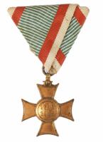 1913. "Mozgósítási Kereszt / 1912-1913-as Emlékkereszt" bronz kitüntetés nem saját mellsza...