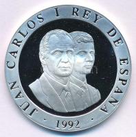 Spanyolország 1992. 2000P Ag "Nyári Olimpia 1992 Barcelona - Kerekesszékes kosárlabda" T:P...