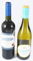 2 üveg bontatlan bor: BalatonBor olaszrizling szeremley 2016 + Chateau Kajmád 2002