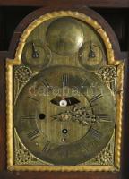 Szekrényóra, (kandallóóra) XVIII. sz. Pozsony, "Anton Widenman Pressburg" órásmester felir...