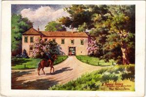 Borsi, Borsa; II. Rákóczi Ferenc szülőháza. Ifj. Pataki Mihály kiadása (Budapest) / birthplace of Fr...