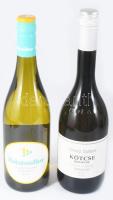 2 üveg bontatlan fehérbor: Orosz Gábor Kötcse Tokaji furmint 2022 + BalatonBor olaszrizling Szeremle...