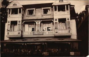 1930 Bártfa, Bártfafürdő, Bardejovské Kúpele, Bardiov, Bardejov; Vila Vera / villa, nyaraló / villa....