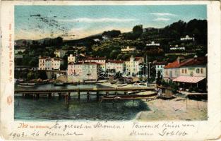 1903 Ika, Ica (Abbazia, Opatija); látkép. Rüger &amp; Co. 8206. / view (Rb)