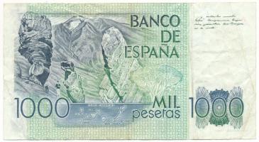 Spanyolország 1979. 1000P "9E9451179" T:F elején kézírás
Spain 1979. 1000 Pesetas "9...