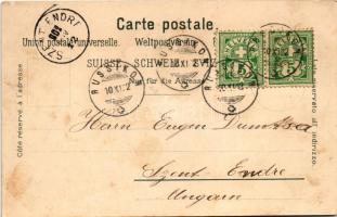 1902 Russikon, Seidenweberei. A. G. Postkartenverlag Künzli No. 2580. / general view, silk weaving f...