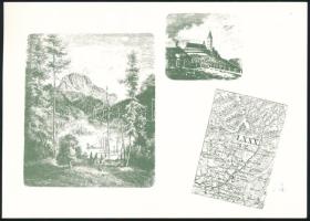 1993 Díjjegyes levelezőlap Sikaszó Panzió bélyegzéssel Budapestre / PS-card with hotelpost postmark ...