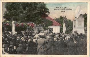 1934 Szigetújfalu, Hősök emlékünnepe 1924. Tizián fotó műintézet kiadása (EK)