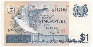 Szingapúr DN (1976) 1$ "A/95 962692" T:XF
Singapore ND (1976) 1 Dollar "A/95 962692&...