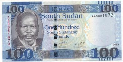 Dél-Szudán 2015. 100P "AA9081973" T:UNC
South Sudan 2015. 100 Pounds "AA9081973&quot...