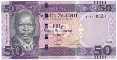 Dél-Szudán 2015. 50P "AE2699527" T:UNC
South Sudan 2015. 50 Pounds "AE2699527" ...