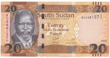 Dél-Szudán 2015. 20P "AC4981971" T:UNC
South Sudan 2015. 20 Pounds "AC4981971" ...