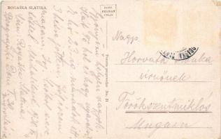 1930 Rogaska Slatina, Rohitsch-Sauerbrunn; spa, fountain (EK)