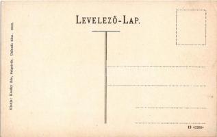 Szigetvár, Állami polgári fiú- és leányiskola. Kozáry Ede kiadása (EK)