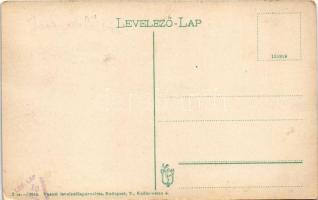 Beograd, Belgrade, Belgrád; Mihály fejedelem utca. Vasúti levelezőlapárusítás 2. sz. - 1916. / stree...