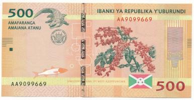 Burundi 2015. 500Fr "AA9099669" T:UNC
Burundi 2015. 500 Francs "AA9099669" C:UN...