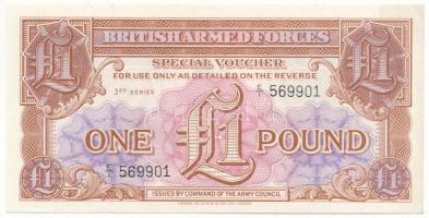 Nagy-Britannia / Katonai kiadás 1956. 1P "3. sorozat", "E/1 569901" T:AU
United...