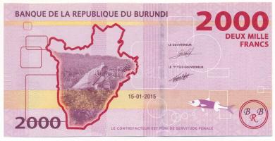 Burundi 2015. 2000Fr "CB2045121" T:UNC
Burundi 2015. 2000 Francs "CB2045121" C:...