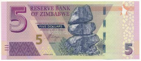 Zimbabwe 2019. 5$ "AG6237962" T:UNC
Zimbabwe 2019. 5 Dollars "AG6237962" C:UNC