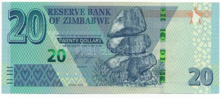 Zimbabwe 2020. 20$ "AA0251342" T:UNC
Zimbabwe 2020. 20 Dollars "AA0251342" C:UN...