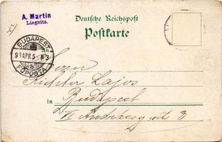 1898 Legnica, Liegnitz; Conzerthaus, Neuer Breslauer Platz, Rathhaus und Häringsbauden. Verlag F. Sc...