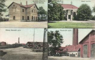 Almásfüzítő Vasútállomással, Kőolajfinomítóval és Keményítőgyárral (EK)