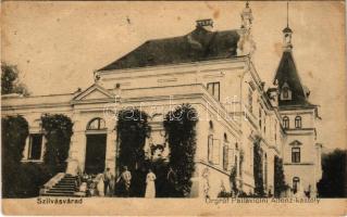 Szilvásvárad, Őrgróf Pallavinici Alfonz kastély. Fogyasztási szövetkezet kiadása (EB)