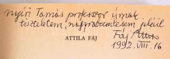 Fáj, Attila: I Karamazov tra Poe e Vico. A szerző, Fáj Attila (1922-2013) irodalomtörténész által Ny...
