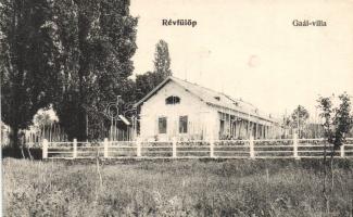 Révfülöp Gaál villa