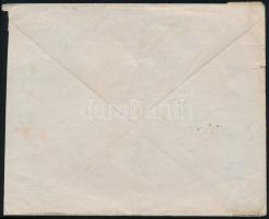 Lengyelország 1918 Cenzúrázott levél 5 db bélyeggel Budapestre / Poland 1918 Censored cover with 5 s...