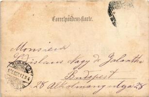 1900 Innsbruck (Tirol), Stefansbrücke / view, bridge. Fritz Gratl photo (Rb)