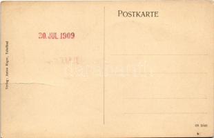 1909 Tobelbad, Haselsdorf-Tobelbad (Steiermark); Kurplatz / spa, bath. Verlag Anton Kager (fa)