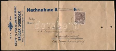 ~1918 Levél / Cover