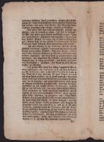 1749 Bécs, Mária Terézia rendelete német nyelven katonai témában, 8p