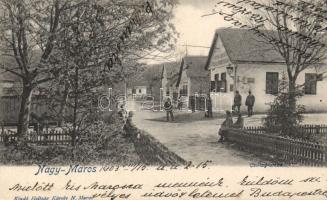 Nagymaros Csillag utca a Maros-Visegrád Vendéglővel (Rb)