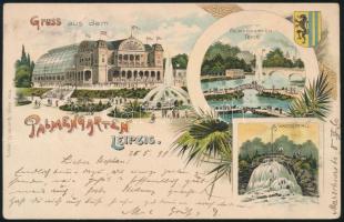 1899 Képeslap / Postcard "HALLE" - "STUTTGART"