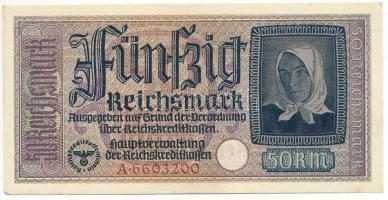 Német Harmadik Birodalom / Német megszállt területek 1940-1945. 50M "A6603200" T:AU German...