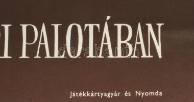 1968 A Ferenczy-család, a Magyar Nemzeti Galéria kiállítása, plakát, ofszet, papír, hajtásnyomokkal,...