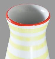 Zsolnay "Jazz" váza. Terv.: Török János. Jelzett, festésen minimális kopással, m: 39,5 cm