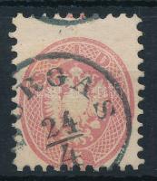 1864 5soldi (hajtott / folded) "(BU)RGAS"