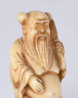 Necuke, keleti bölcs műgyanta 5,5 cm