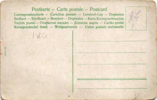 'Im Dusel: Nee Alte...' Serie 415. / German humour art postcard (kopott sarkak / worn corn...