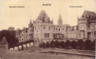 Budapest XXII. Budafok a Sacellary és a Törley kastély