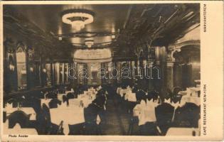 Budapest VII. Café Restaurant New York étterem és kávéház, Márványterem, belső. Erzsébet körút 9-11....