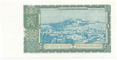 Csehszlovákia 1953. 50K "BE 701979" T:UNC
Czechoslovakia 1953. 50 Korun "BE 701979&q...