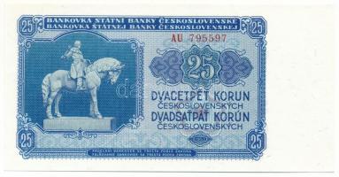 Csehszlovákia 1953. 25K "AU 795597" T:UNC
Czechoslovakia 1953. 25 Korun "AU 795597&q...