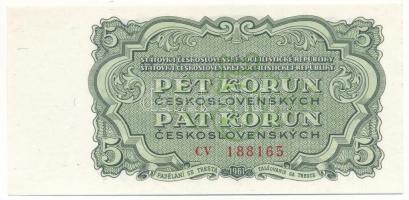 Csehszlovákia 1961. 5K "CV 188165" T:UNC
Czechoslovakia 1961. 5 Korun "CV 188165&quo...