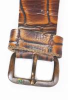 cca 1940-1945 Magyar királyi Légierő pilótaóra. Angelus kronográfos karóra, másodpercmutatós, fekete...